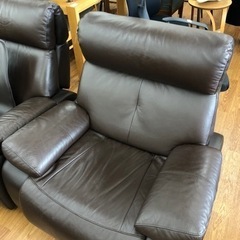 電動リクライニングソファー売ります！！