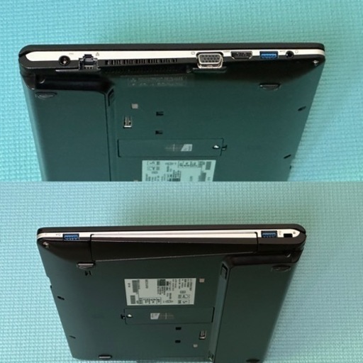 富士通ノートPC ！SSD128GB メモリ4GB★S936/P Core i5-6300U Webカメラ Win11 MS Office2019 &Business ★中古超美品★ ②