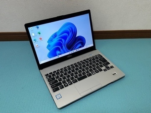 富士通ノートPC ！SSD128GB メモリ4GB★S936/P Core i5-6300U Webカメラ Win11 MS Office2019 &Business ★中古超美品★ ②
