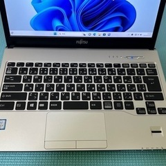 富士通ノートPC ！SSD128GB メモリ4GB★S936/P Core i5-6300U Webカメラ Win11 MS Office2019 Home&Business ★中古超美品★ ②の画像