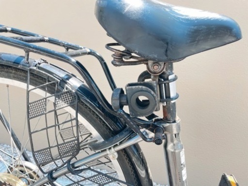 サーフボードキャリア付き自転車