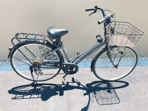 サーフボードキャリア付き自転車