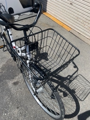 良品　シオノ　27インチ　変速付き　自転車　オートライト
