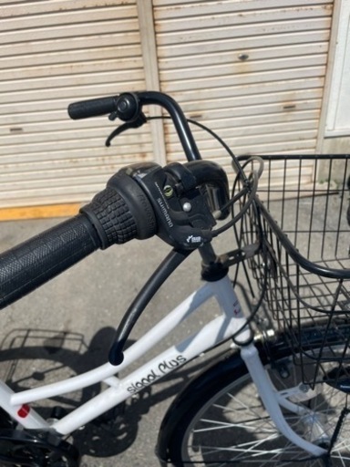 良品　シオノ　27インチ　変速付き　自転車　オートライト