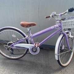 引き取り限定 子供用自転車 女の子向け 24インチ