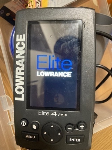 ローランス　魚群探知機　Elite 4 HDI