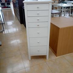 ☆ジモティ割あり☆ 収納 ホワイト H119×D37×W46 クリーニング済み 
