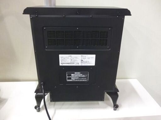 YAMAZEN 暖炉型ファンヒーター YDH-M10-B 2019年製 黒 山善