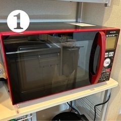 家具家電セット　電子レンジ詳細