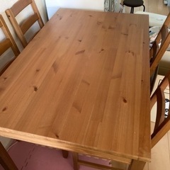 IKEAダイニングテーブルセット　JOKKMOKK ヨックモック