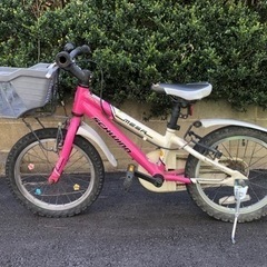 【1000円】子供用　自転車　16-18インチ　ピンク
