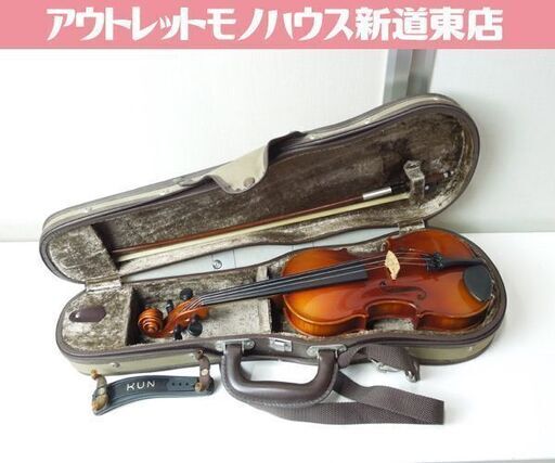 現状品 スズキ バイオリン No.300 1/8 分数ヴァイオリン 1992年 弦楽器 ソフトケース付き 子供向け 肩当て付き SUZUKI  札幌市東区 新道東店