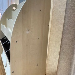 【お譲り】絵本棚　絵本ラック　おもちゃ収納　子供用家具の画像