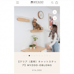 MYZOO キャットステップ　未使用の画像