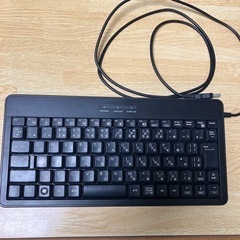 【中古】ELECOM  キーボード TK-FCM 005BK 
