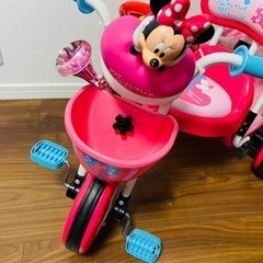 ides　アイデス アイベーシック　アイデスカーゴ　ドーム　三輪車　ミニーマウスの画像