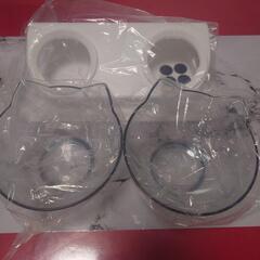 《新品》猫用フードボウル ウォーターボウルの画像
