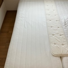 【無印良品】脚付マットレス / 【ニトリ】マットレス用スペーサー 
