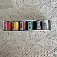 ミシン刺繍糸　新品の画像