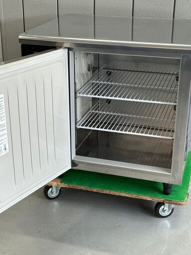 中古　ホシザキ 業務用 台下冷蔵庫 コールドテーブル 1面扉 150L 幅800×奥行650×高さ800 100V RT-80SNE1