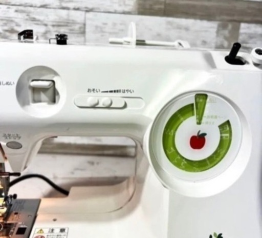 【美品】JANOME 電子ミシン