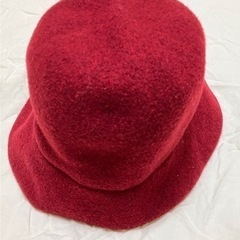 KENZO 赤色　帽子の画像