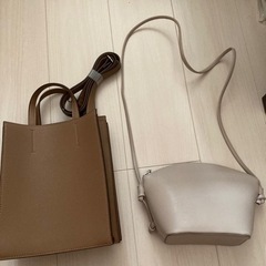 未使用品のバック2つ【レディース】の画像