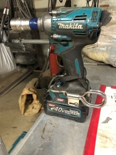 マキタ40Vインパクトバッテリー2個充電器セット箱無し