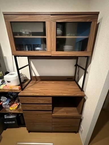 食器棚(最終（引っ越しのため）値下げ8500円！)