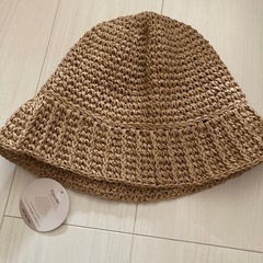 未使用品【ペーパーハット】タグ付き（スリーコインズ）