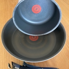 ティファール　鍋とフライパン　3点の画像
