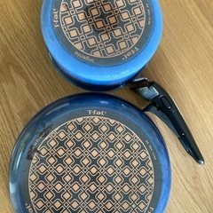ティファール　鍋とフライパン　3点の画像