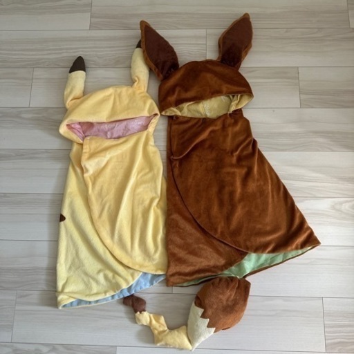 ピカチュウ　イーブイ　ポンチョ