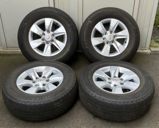 【10/15まで限定価格】ランドクルーザープラド　純正ホイール　17インチ　265/65R17