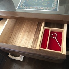 貝殻型鏡　ドレッサーの画像