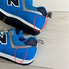 【数時間のみ使用】ニューバランス　15.5の画像
