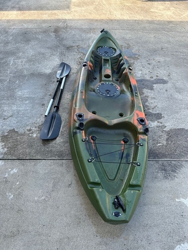 10/15値下げ　3万　カヤック　1人乗り　フィッシング　釣り