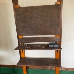 【無料】木材　パンチングボード　DIY　棚　シェルフ　テレビ台　...