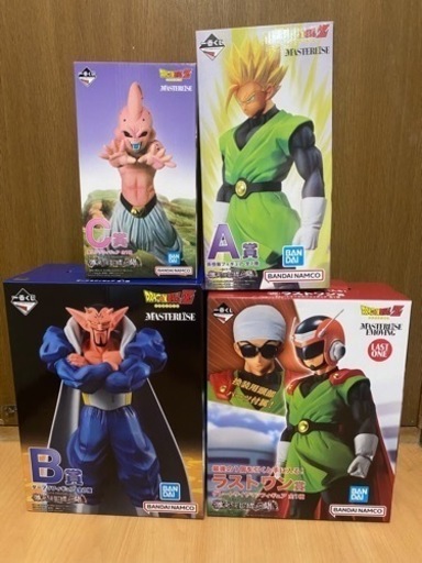 ドラゴンボール　一番くじ　激突　ABCラストワンセット