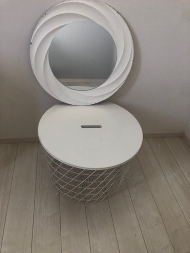 ZARA HOME 鏡 IKEA テーブル　セット（別々も可）