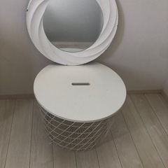 ZARA HOME 鏡 IKEA テーブル　セット（別々も可）