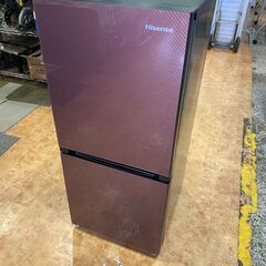 ✨安心の除菌洗浄済✨Hisense 2019年製 134L 2ドア冷蔵庫 HR-G13A-BR【愛市IR015880-104】
