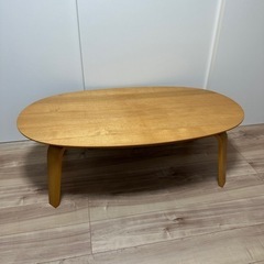 無印良品　楕円　こたつ