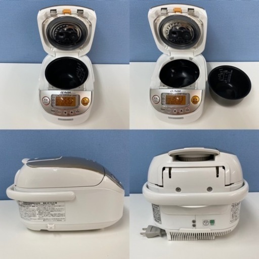I609 ? 2021年製の美品♪ ZOJIRUSHI 圧力IH炊飯ジャー 3合炊き ⭐ 動作確認済 ⭐ クリーニング済