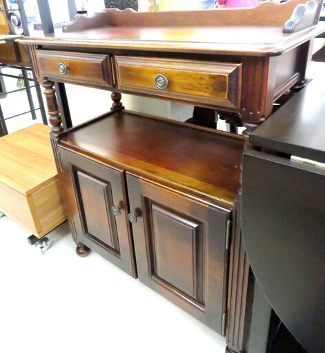 北海道 千歳市/恵庭市 近郊配送 カリモク 電話代 コロニアル レトロ 店頭でのお受け渡し大歓迎