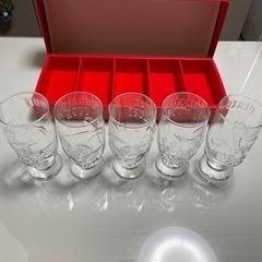 ミッキーグラスセット&陶器タッパーセット