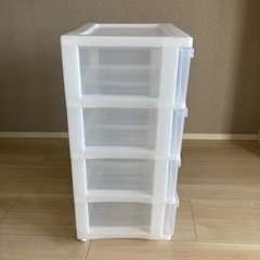 【取引中】4段衣装ケースの画像