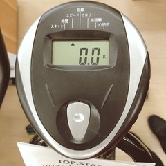 美品◆マグネット式スピンバイク◆トレーニング用バイク◆TOP.STAR  WU880L◆状態：良【こちらは店舗です。浜村鹿野温泉ICから3分 買取本舗 宮本リサイクル 営業時間9～19時 定休日水曜のみ←連絡できませんm(_ _)mの画像