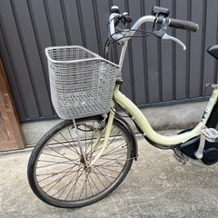★バッテリー不良 サビあり★電動アシスト自転車  ブリヂストン アシスタ ★24インチ★の画像
