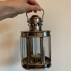 キャンドル用ランタン（中古）　キャンプやベランダなどに！